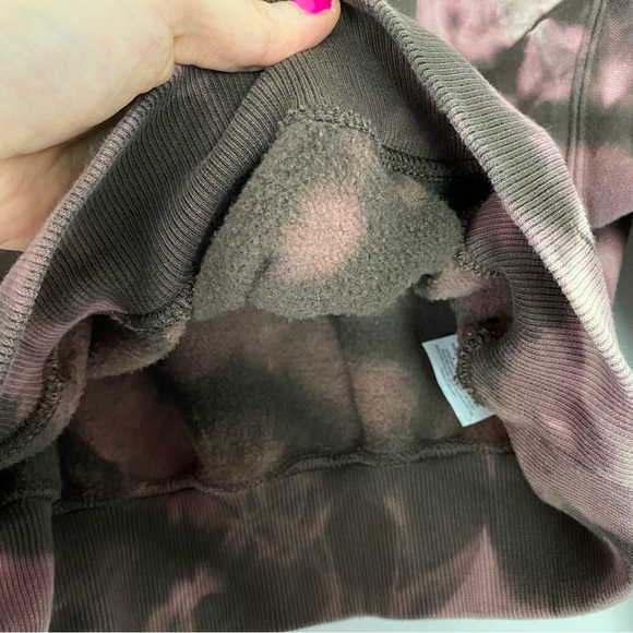 Nike Tie Dye Sweatshirt Crop Womens Size Small XS Pullover Custom Upcycled Multi - Picture 14 of 14